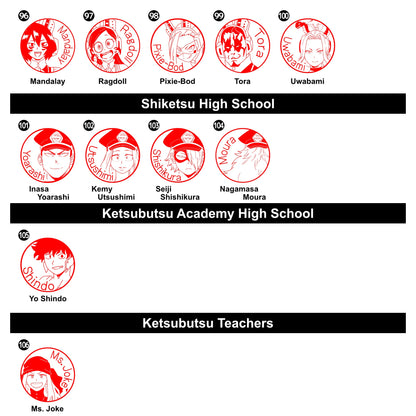 My Hero Academia-Woodtype(Other characters)