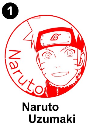 NARUTO SHIPPUDEN-Woodtype