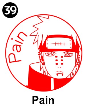 NARUTO SHIPPUDEN-Woodtype