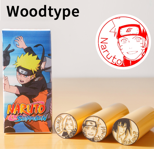 NARUTO SHIPPUDEN-Woodtype