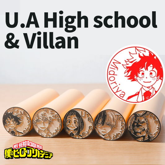 My Hero Academia-Woodtype(U.A High school & Villan)